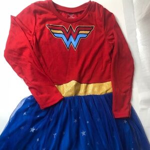 Wonder Woman Girls Dress Size 5/6